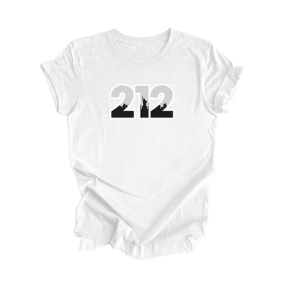 212 New York City USA Area Code City Skyline Gift - Unisex T-Shirt - Inspired X
