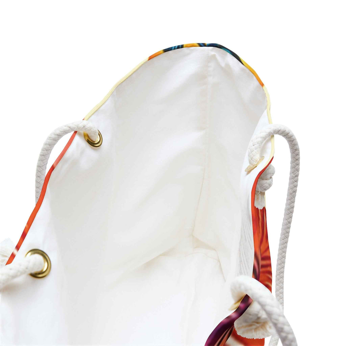 Sac de voyage imprimé floral tropical | Sac de plage Palmier agrumes | Grand sac fourre-tout | Sac de maman de tous les jours | Sac pour les essentiels de maman et bébé