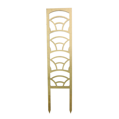 Trellis en bois arc-en-ciel