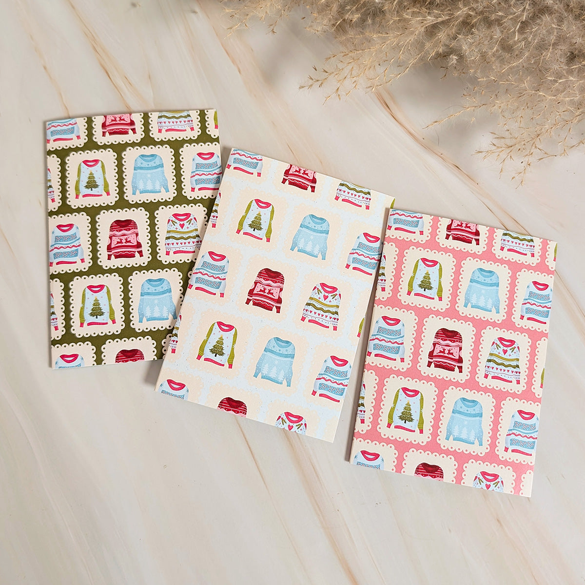 Mini Carte de Vœux : Chaleur d'un Pull Doux