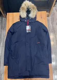 Parka en duvet urbain pour homme Nevluk UC -20°C d'Outdoor Survival Canada - Grand, Bleu Cold Lake - EN EXPOSITION