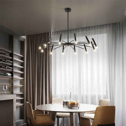 Lustre style nordique simple et moderne, tendance, minimaliste et créatif