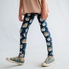 Youth Bamboo Leggings | Night Sky