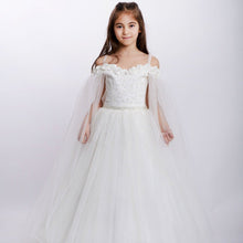 Robe de cérémonie fille "Jardin Gracieux"