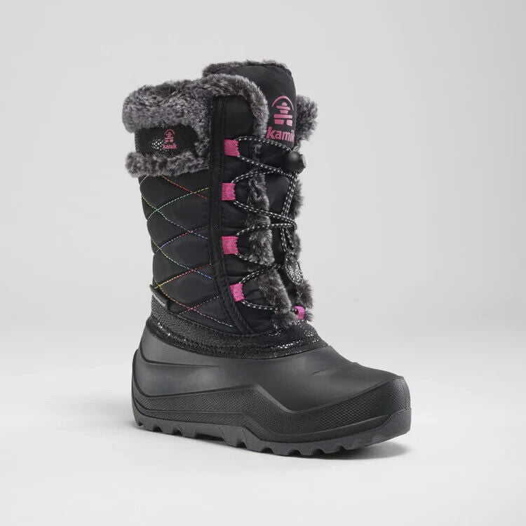 Bottes d'hiver Star 4 pour enfants et jeunes Kamik -40C/F – Fabriquées au Canada
