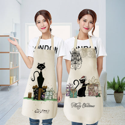 Tablier de chat mignon style dessin animé européen et américain