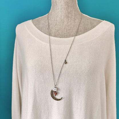 Collier Je t'aime jusqu'à la lune
