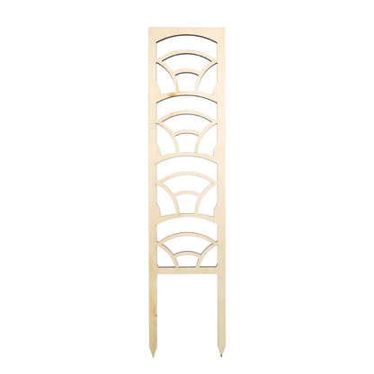 Trellis en bois arc-en-ciel