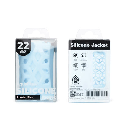 AquaFlask 22oz Housse en silicone – Protection durable, antidérapante et antichoc pour bouteille