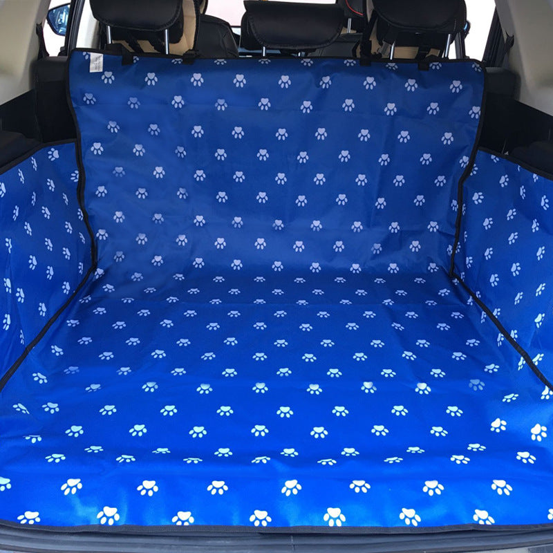 Housse de siège hamac pour chien – Tapis de voyage imperméable en Oxford pour animal de compagnie avec harnais de sécurité