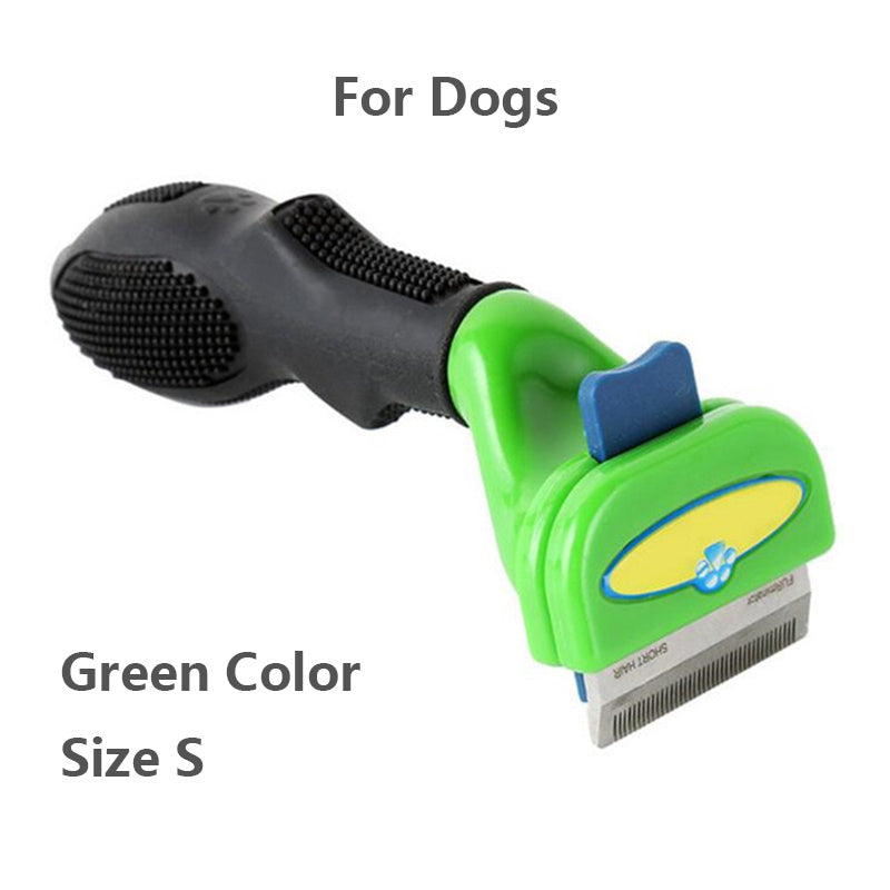 Cat & Dog Grooming Brush - Detangling & Anti-Shedding