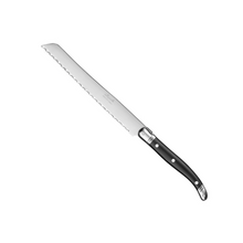 Laguiole Bread Knife, Black Handle