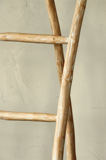 Échelle avec 3 pieds en branches de teak