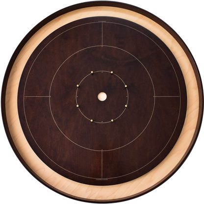 Le Maple Marvel par Crokinole Canada - Ensemble de jeu de société Crokinole de tournoi - Conforme aux normes de la NCA