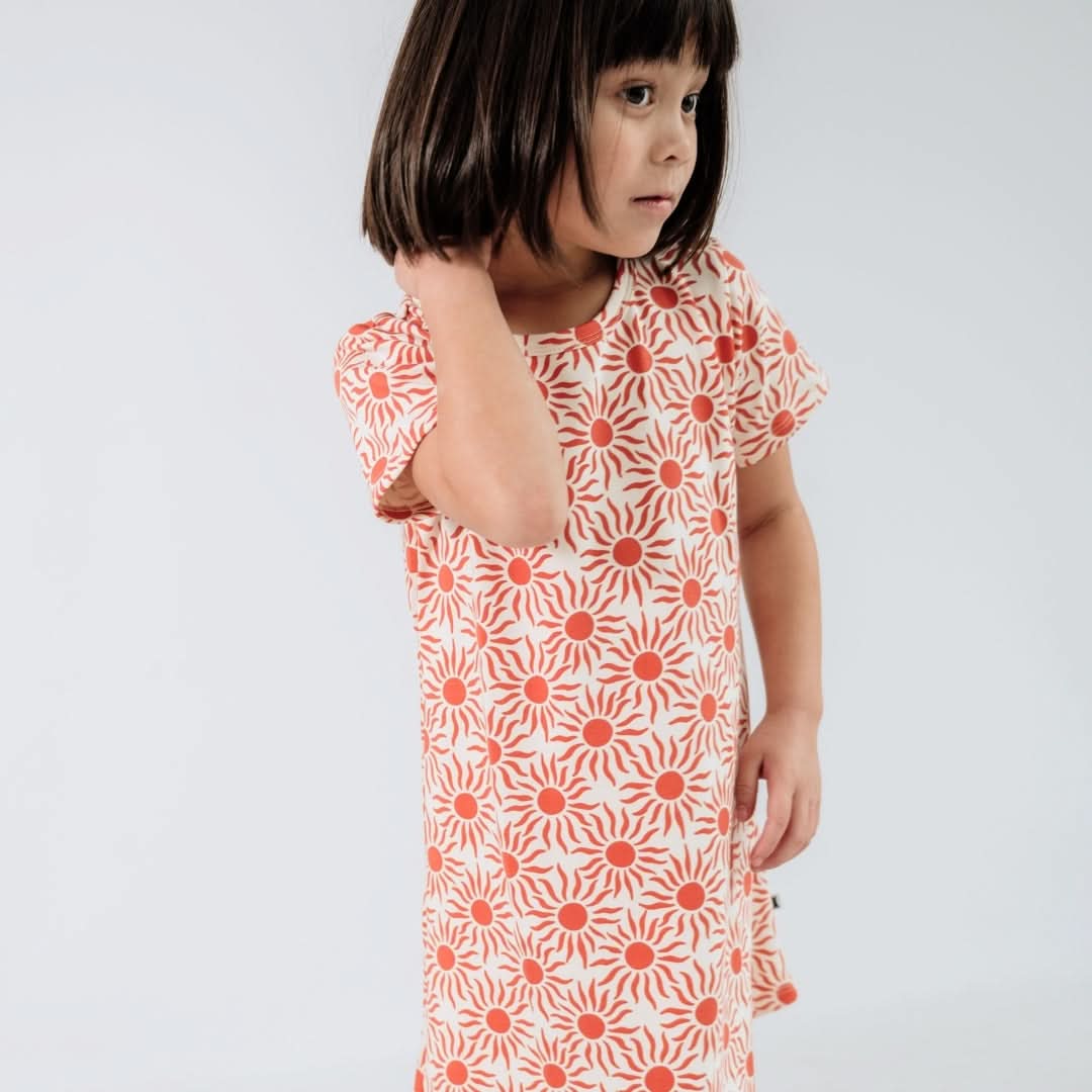 Kids' Bamboo Bamboo Winslow Dress | Flamingo Fête