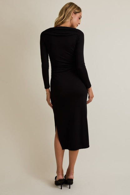 Amara Off-Shoulder Maxi Dress