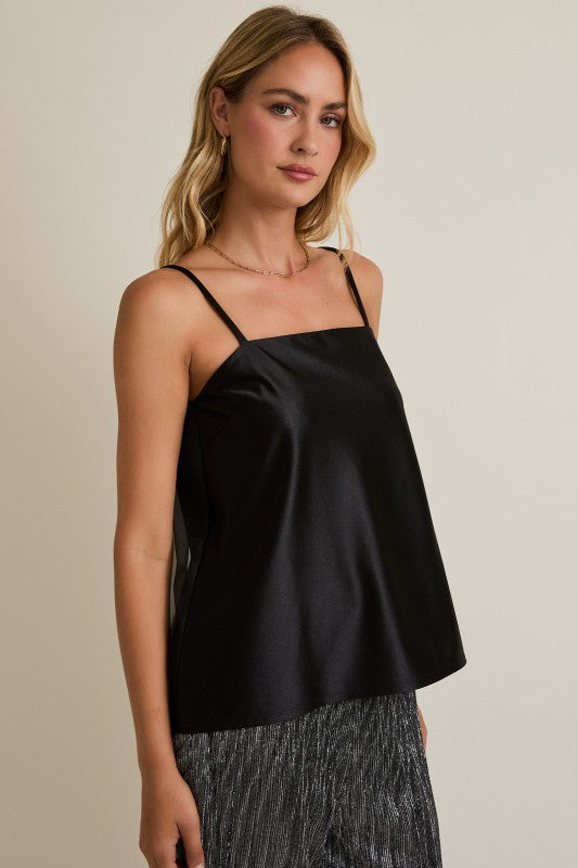 Nadia Contrast Strap Top