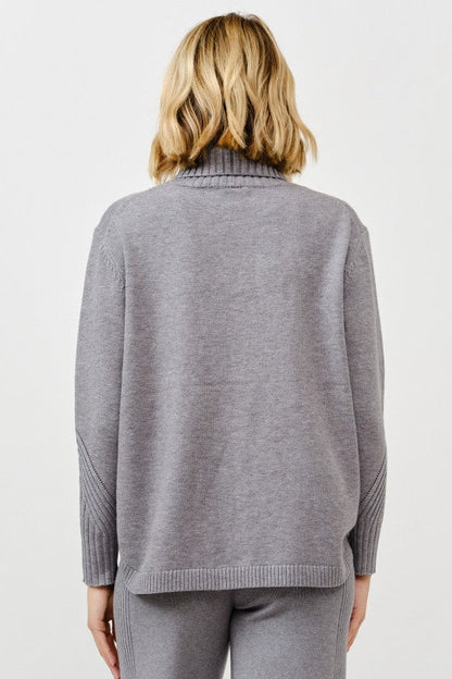 Cozy Turtleneck Knit Pullover - FINAL SALE