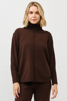 Cozy Turtleneck Knit Pullover - FINAL SALE