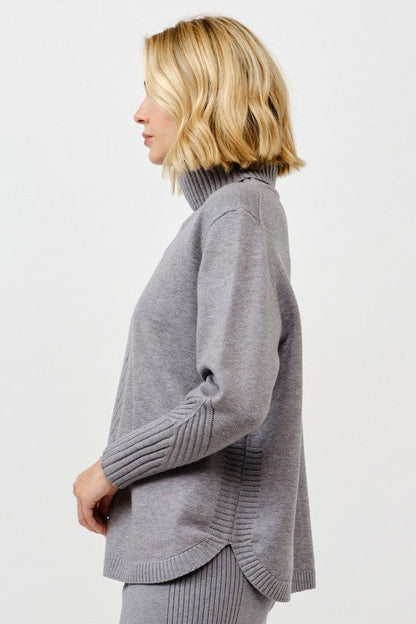 Cozy Turtleneck Knit Pullover - FINAL SALE