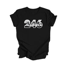 246 Bridgetown Barbados Area Code Beach Gift - Unisex T-Shirt - Inspired X