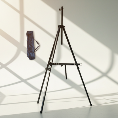 Trépied portable en acier pour chevalet de campagne + Sac de transport