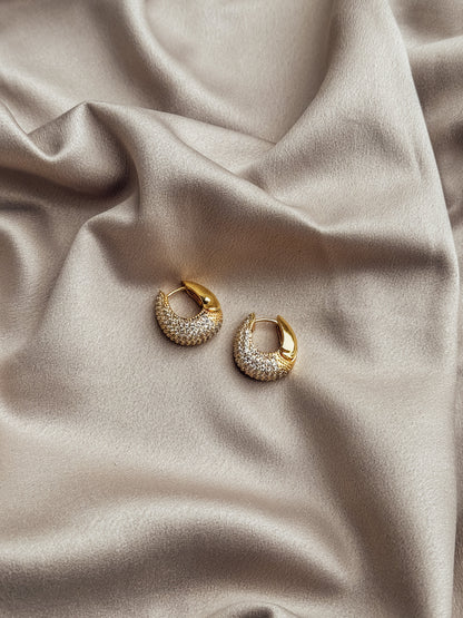 The James CZ Hoops