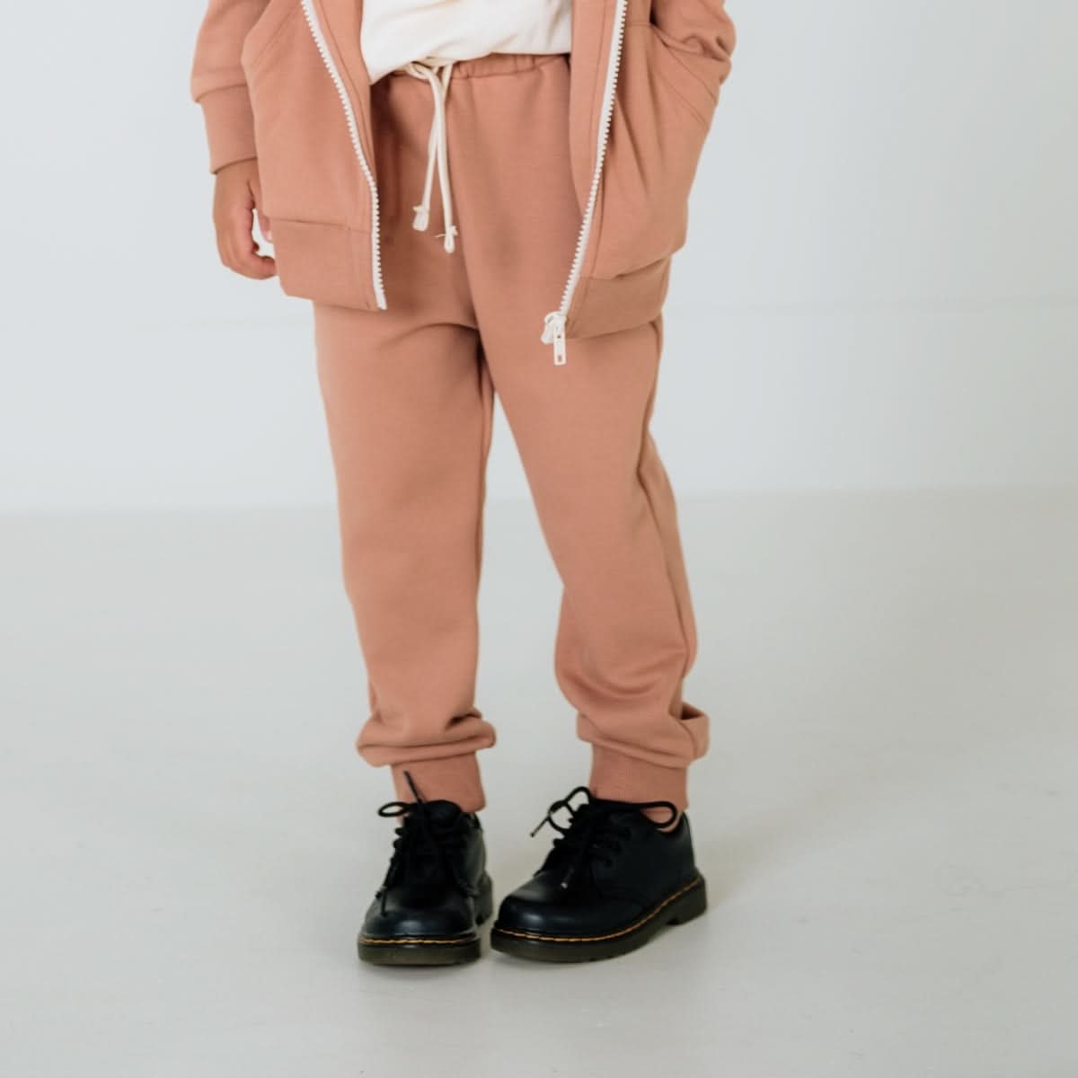 Baby/Kids' Bamboo Fleece Joggers | Black