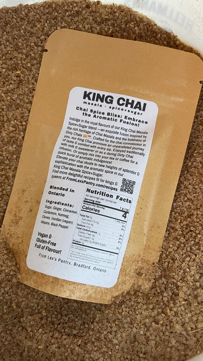 King Chai Masala Épices + Sucre