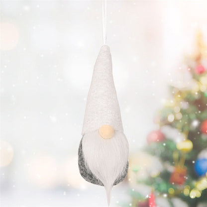 Knitted Christmas Tree Pendant Ornaments – Small Hanging Decor, 3 Styles