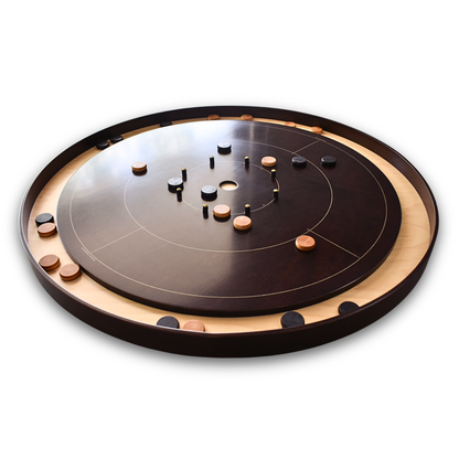 Le Maple Marvel par Crokinole Canada - Ensemble de jeu de société Crokinole de tournoi - Conforme aux normes de la NCA