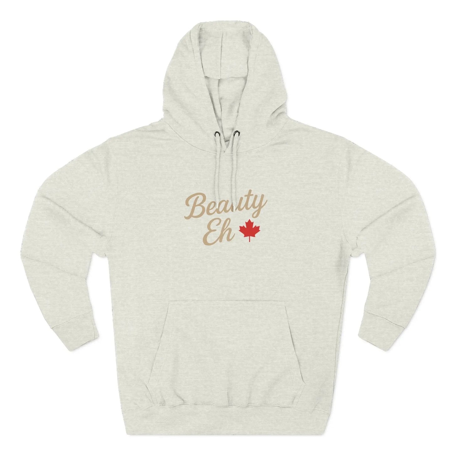 Chandail à capuchon Beauty Eh Canadian - Molleton à capuche Pride à la feuille d'érable - Vêtements de fête du Canada pour femmes - Molleton à capuchon doublé en polaire confortable
