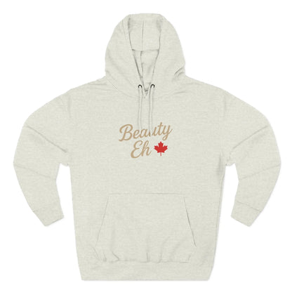 Chandail à capuchon Beauty Eh Canadian - Molleton à capuche Pride à la feuille d'érable - Vêtements de fête du Canada pour femmes - Molleton à capuchon doublé en polaire confortable