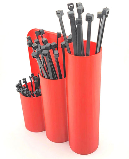 Zip Tie Holder - Magnetic or Wall Mount