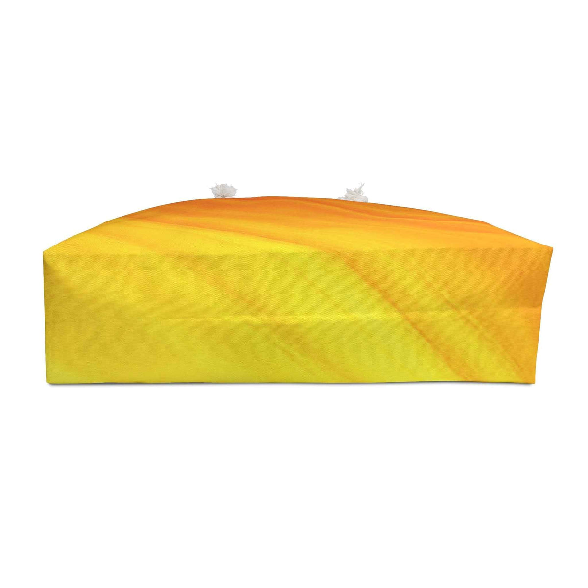 Sac de voyage grand format dégradé coucher de soleil | Grand cabas de plage jaune orange