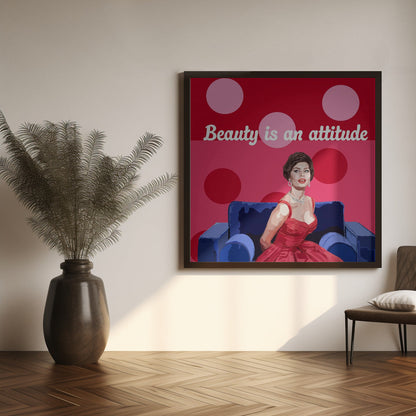 Décoration murale La Beauté sur le Canapé