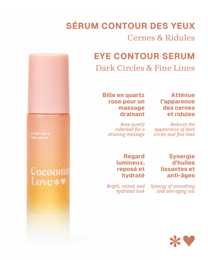 Sérum contour des yeux - Quartz rose
