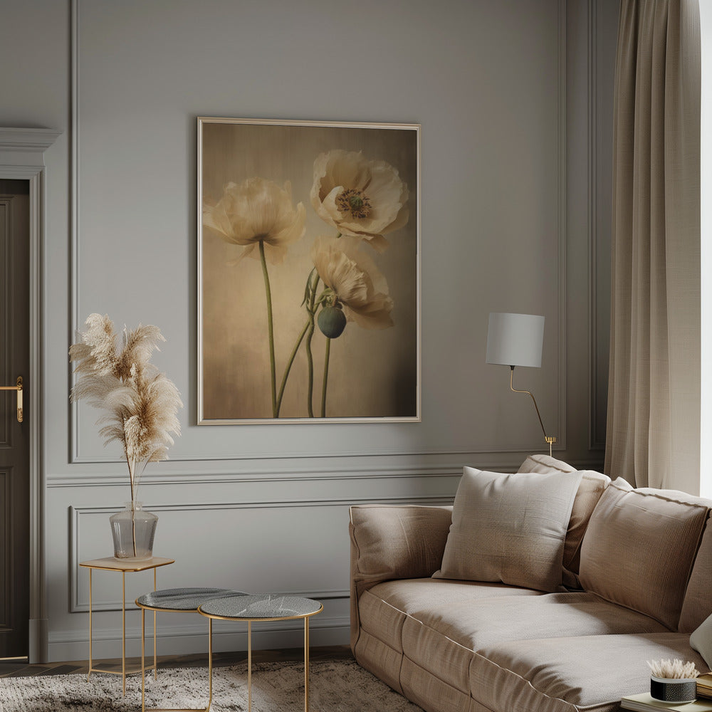 Art mural Coquelicots 24