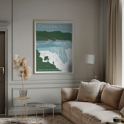 Art mural Chutes du NiagaraAffiche de voyage