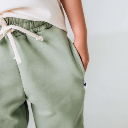 Baby/Kids' Bamboo Fleece Joggers | Black