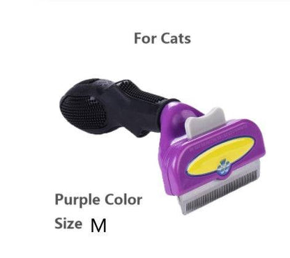 Cat & Dog Grooming Brush - Detangling & Anti-Shedding