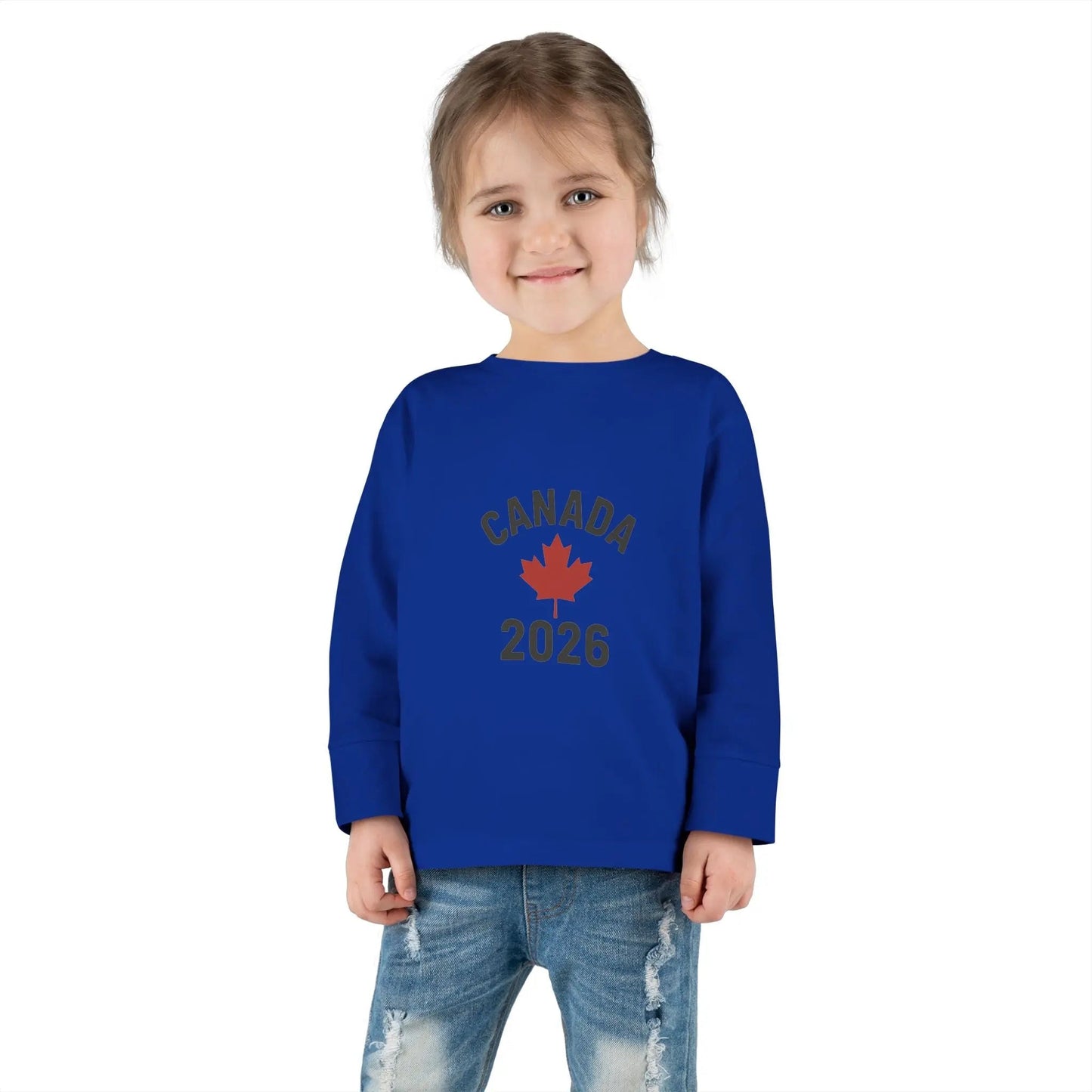 Sweat-shirt Enfant Bâton d'Érable – Édition Hockey Olympique Canada 2026