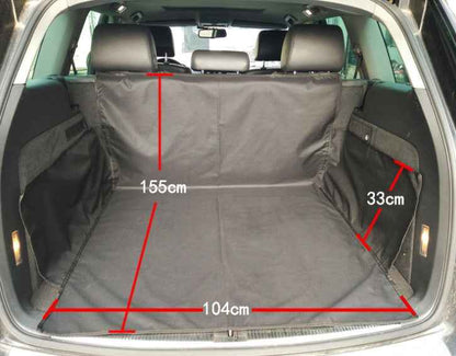 Housse de siège hamac pour chien – Tapis de voyage imperméable en Oxford pour animal de compagnie avec harnais de sécurité