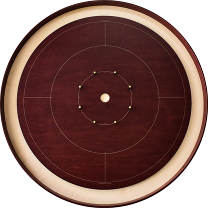 Le Red Maple par Crokinole Canada - Jeu de Crokinole de Tournoi - Conforme aux Normes NCA
