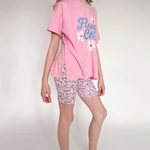 Youth Bamboo Bike Shorts | Saltwater Floral