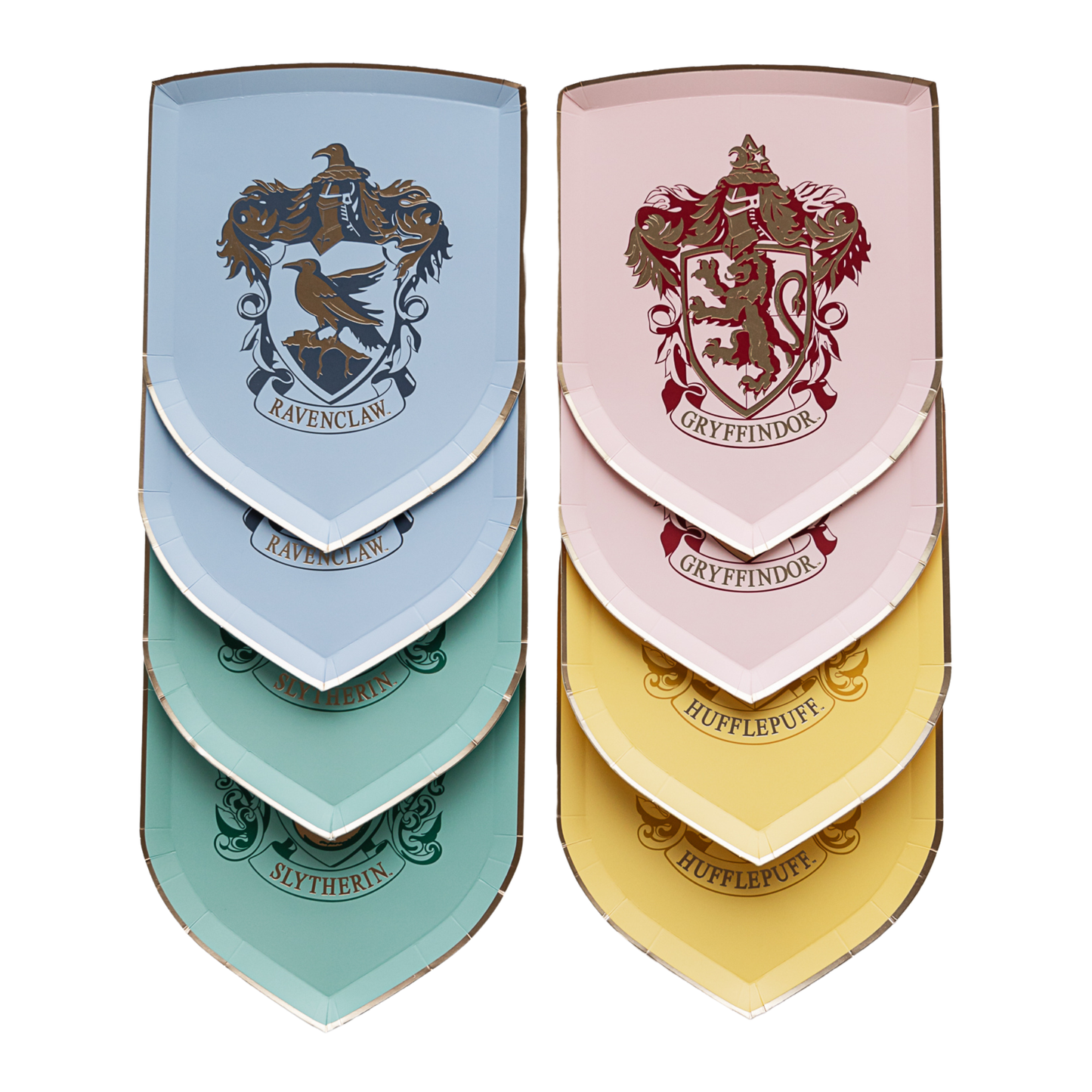 Assiettes Fierté des Maisons Harry Potter