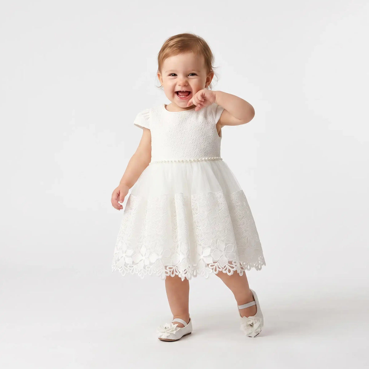 Baby Ella Dress & Shoes Set