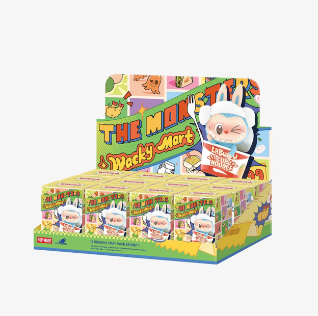 Popmart Monsters Wacky Mart Figurine Blind Box - Collectionnez des personnages monstres uniques et excentriques
