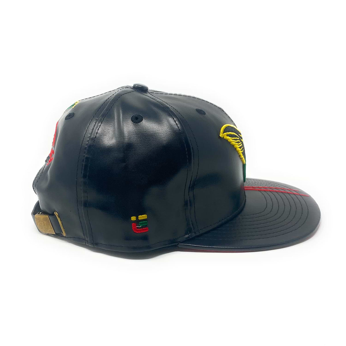 The Doctor Bird - Jamaica - The Cap Guys TCG / Inspired Exclusives PU Rasta Edition Strapback