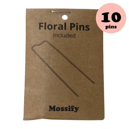Épingles florales - Épingles de verdure - Épingles pour tuteur en mousse